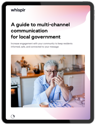 multi-channel communications for local government AU front cover